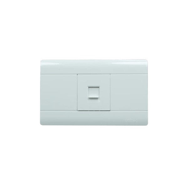 Toma Rj45 Internet Policarbonato Unitec