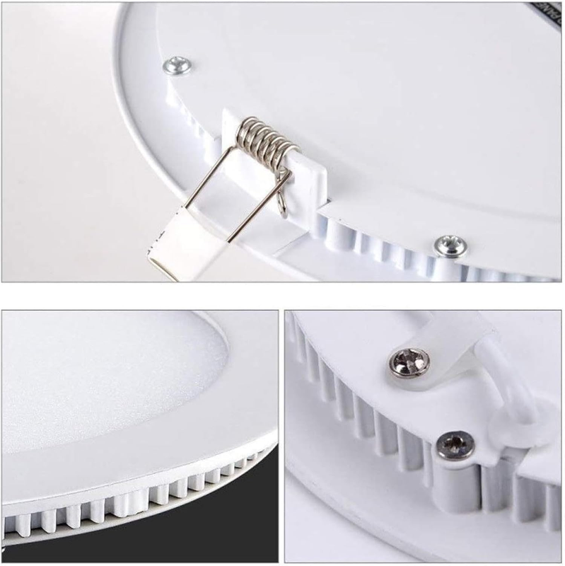 Panel Led 12W Circular De Incrustar