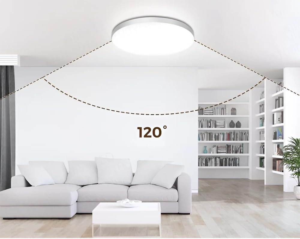 Panel Led Circular De Sobreponer 24W