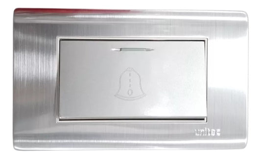 Pulsador De Timbre Acero Inoxidable