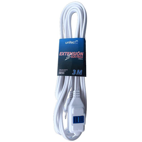 Extension Electrica 3M- 14Awg Unitec