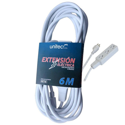 Extension Encauchetada 6 Mt Blanca Unitec