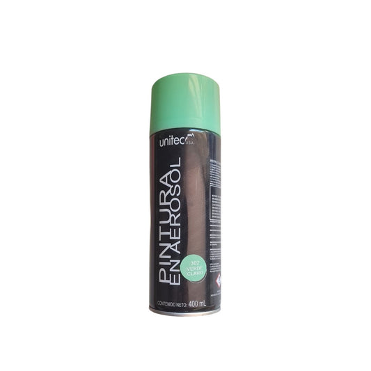 Pintura Aerosol Verde Claro # 302 Unitec