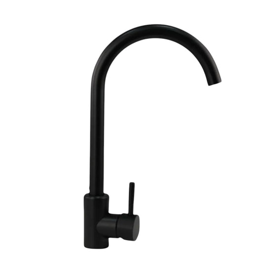 Llave Monocontrol Lavaplatos Negra Unitec